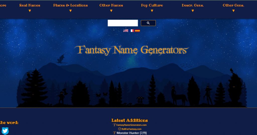 Fantasy-Name-Generators